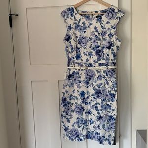 Floral Dress with Pockets